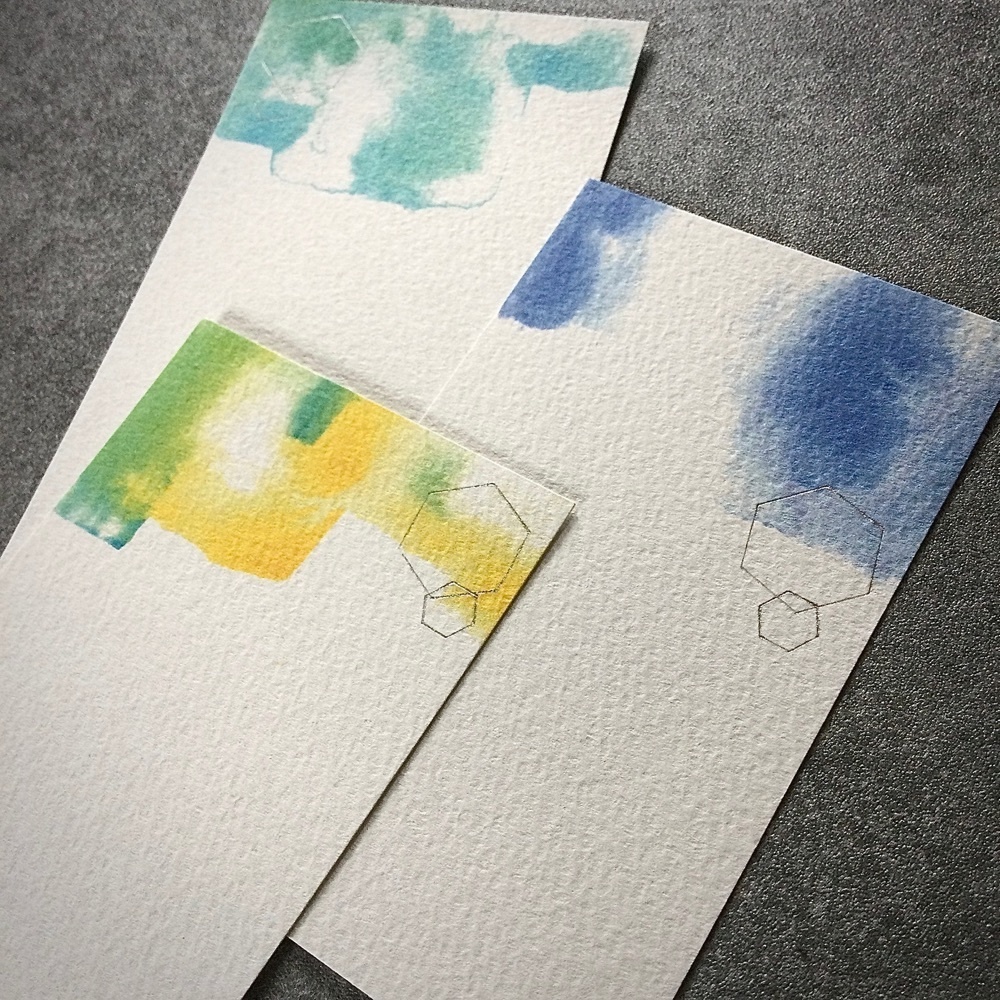 メッセージカード 溶ける夏