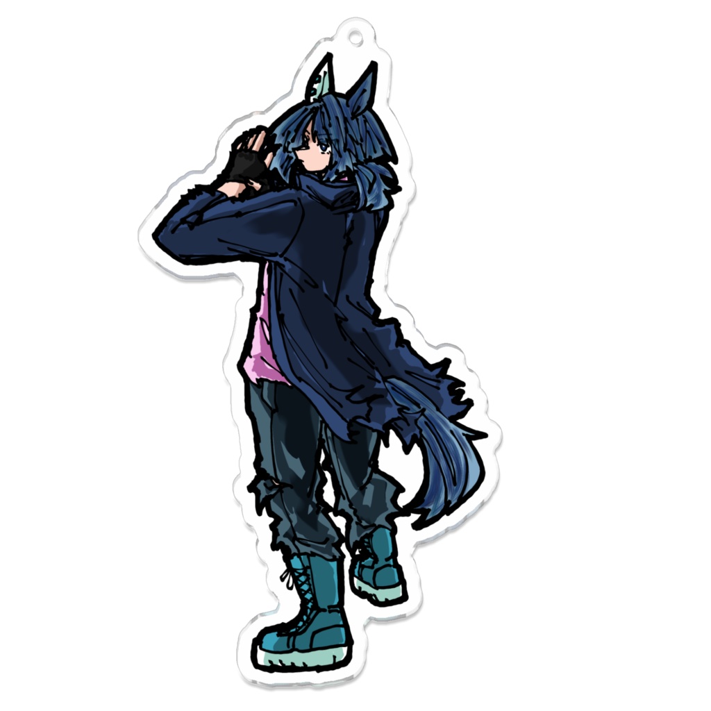アトラスクラスター 勝負服 アクリルキーホルダー