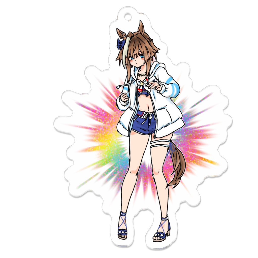 シュヴァルグラン 夏凪ネイビードロップ アクリルキーホルダー