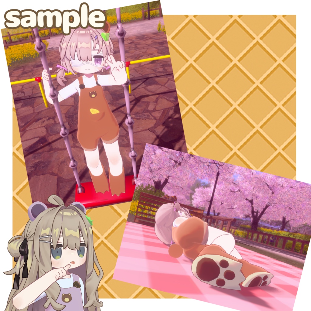 【Waffle Bear/ワッフルベア】キプフェル用