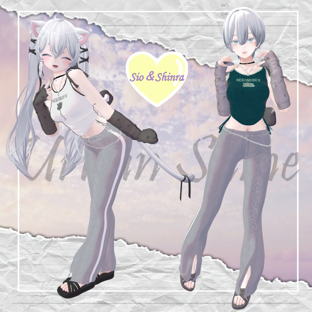 【Urban Shine】NEKOMUREX/Set