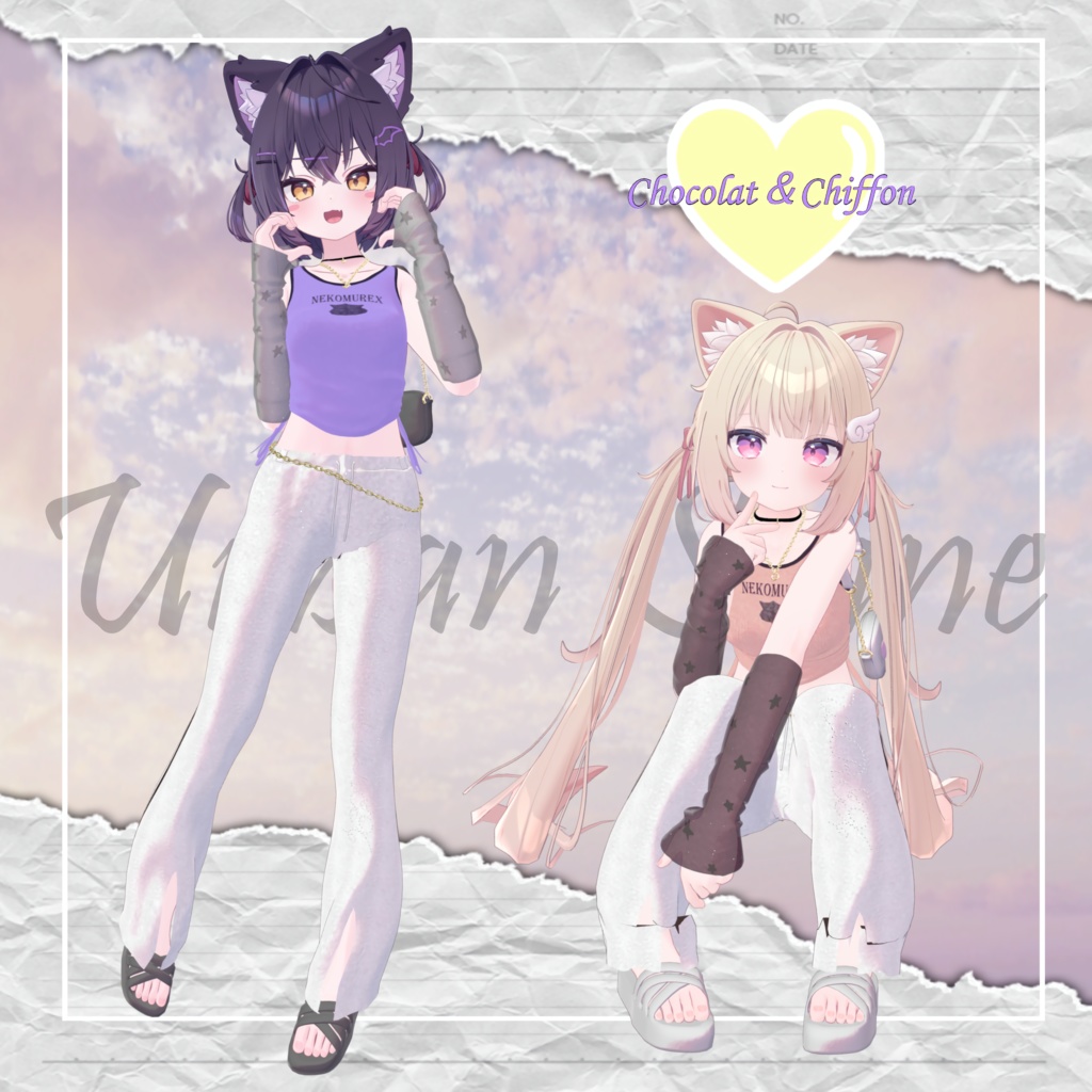 【Urban Shine】NEKOMUREX/Set