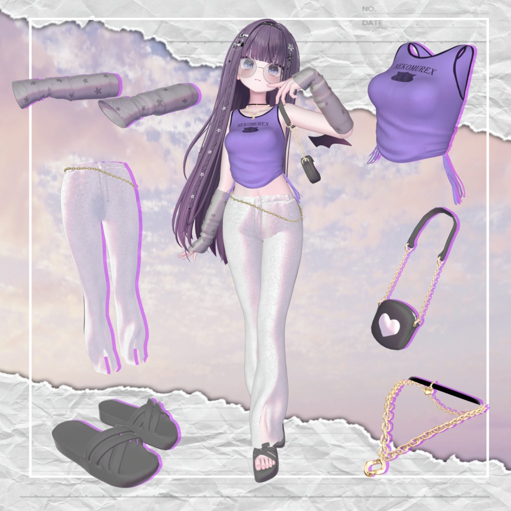 【Urban Shine】NEKOMUREX/Set