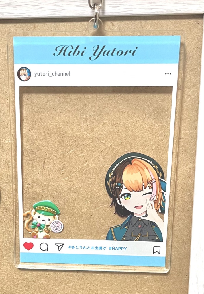 【新Live2Dお披露目記念】SNS風お出掛けアクリルキーホルダー