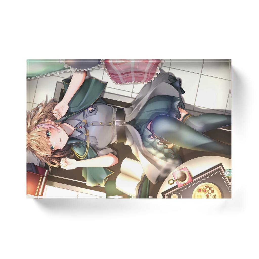 【CH1万人記念】日々ゆとりアクリルブロック