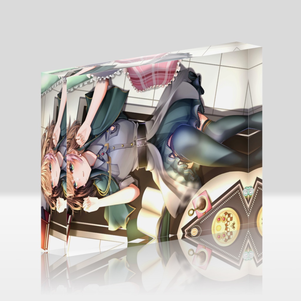 【CH1万人記念】日々ゆとりアクリルブロック