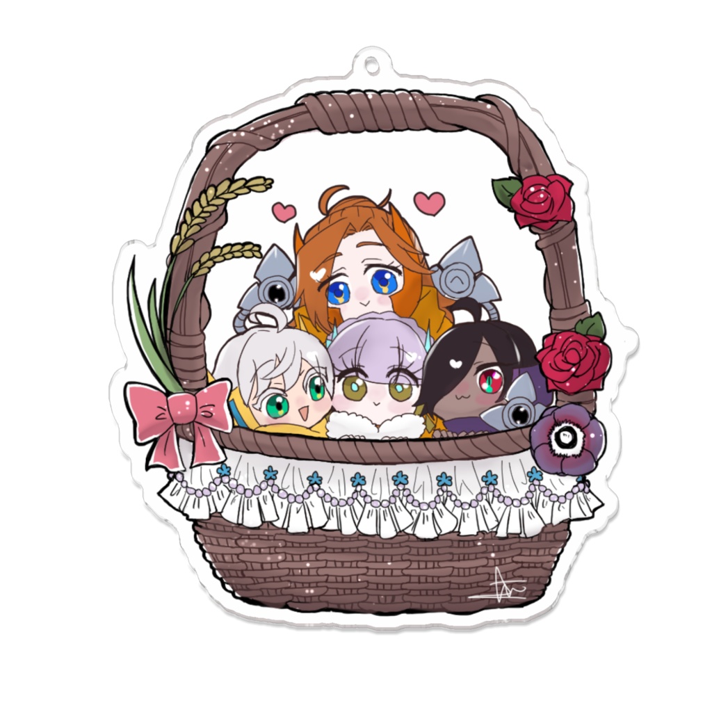 アクリルキーホルダー　トラハザイメ