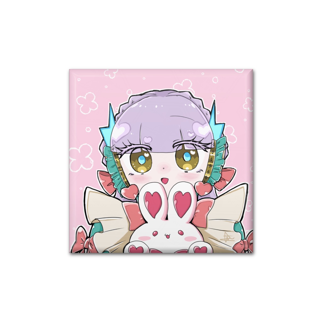 スクエア缶バッジ イメル様