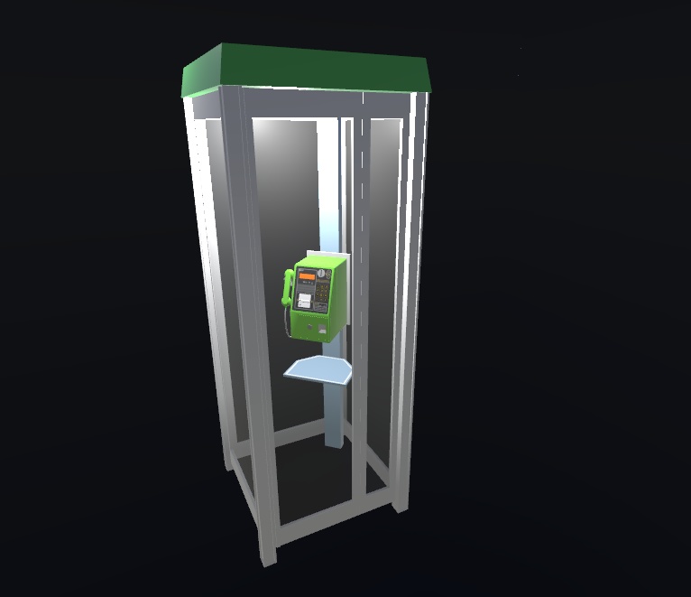 【3Dモデル】公衆電話 / PublicPhone
