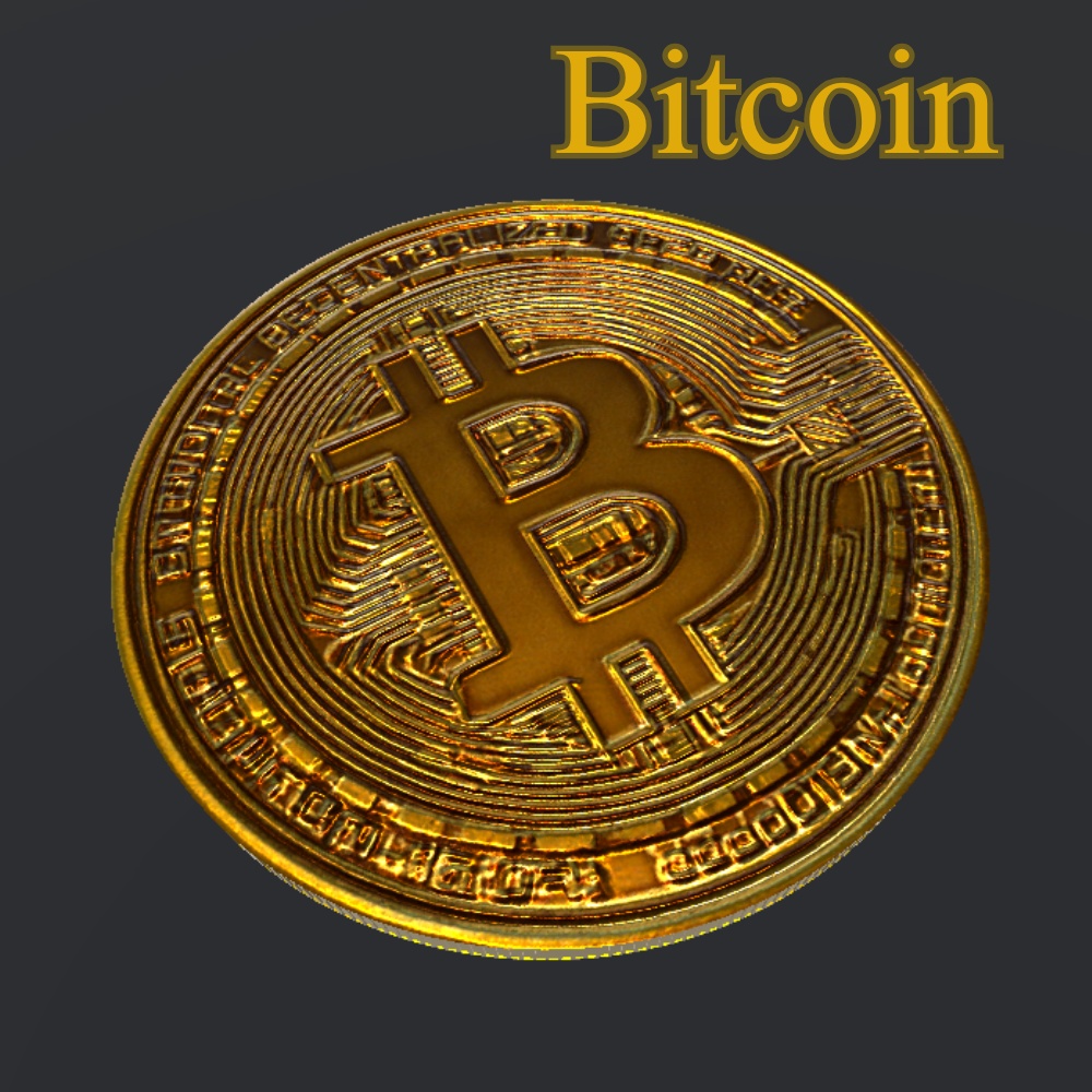 【3Dモデル】ビットコイン / Bitcoin