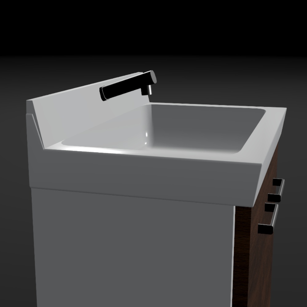 【3Dモデル】洗面台 / VanityUnit -Vol.3-