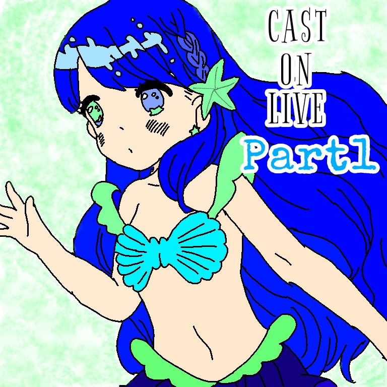 【0823CAST ON LIVE】サトリマーメイド缶バッチ