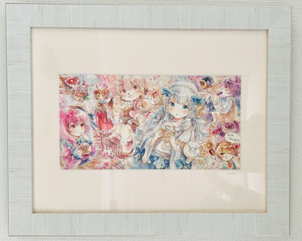 額装原画　「ドーナツの日」（〜10月15日まで）
