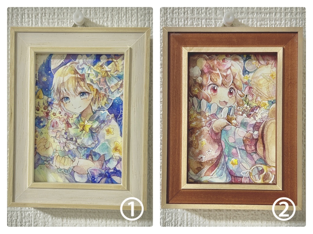 額装ATC原画