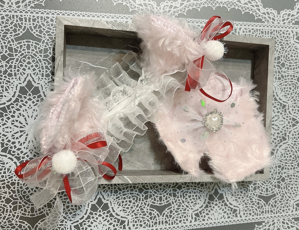 ネコ耳ヘッドドレス&ケープ