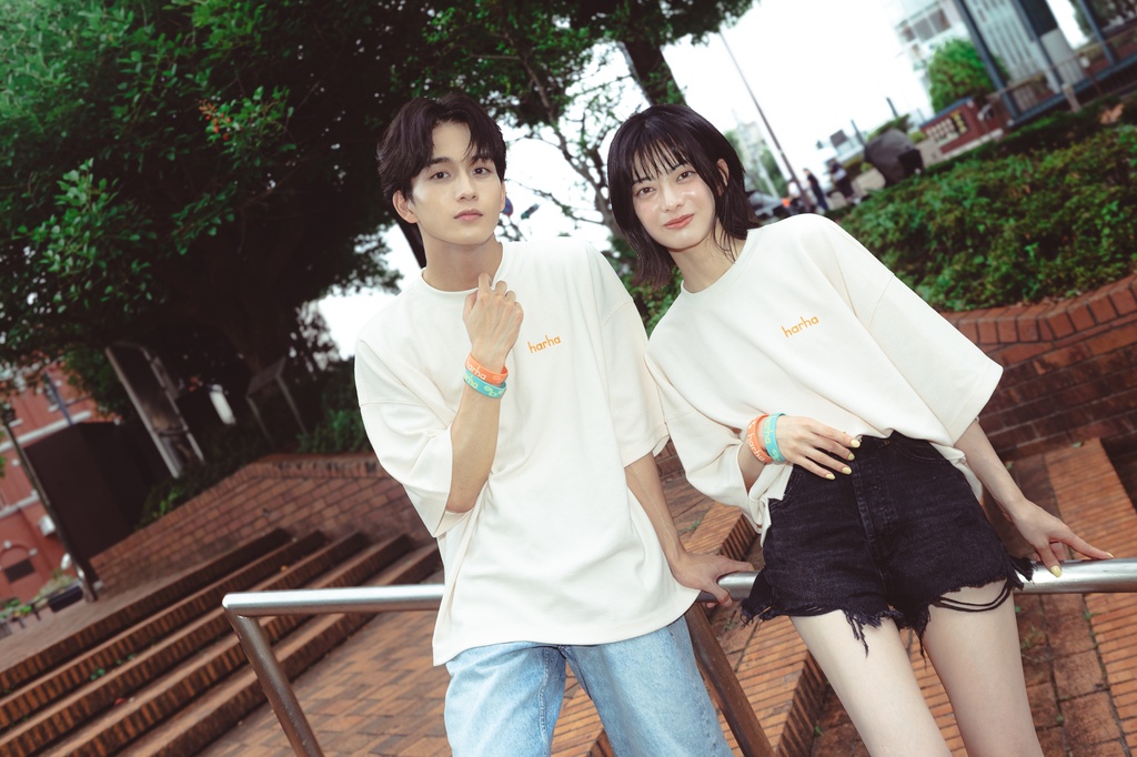 ビッグワッフルTシャツ ~ナチュラルクリーム~