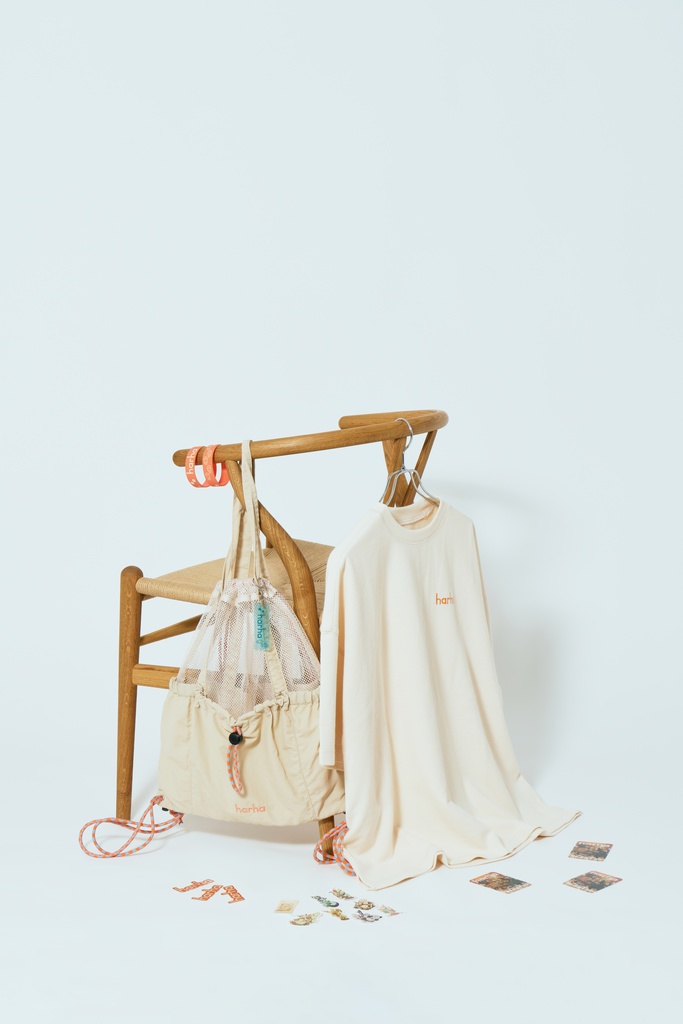 ビッグワッフルTシャツ ~ナチュラルクリーム~