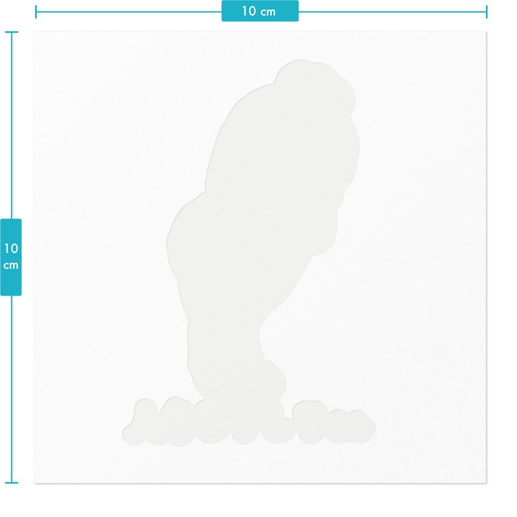 人参しりしりさん ステッカー