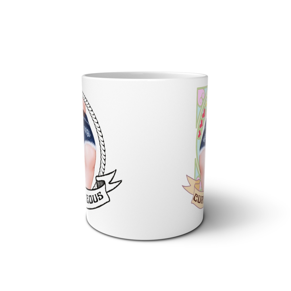 curvaceous 2designsマグカップ