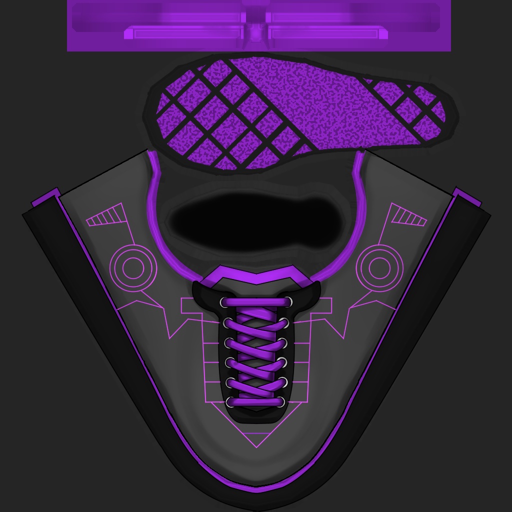 お試し!サイバーシューズ【赤、緑、紫】