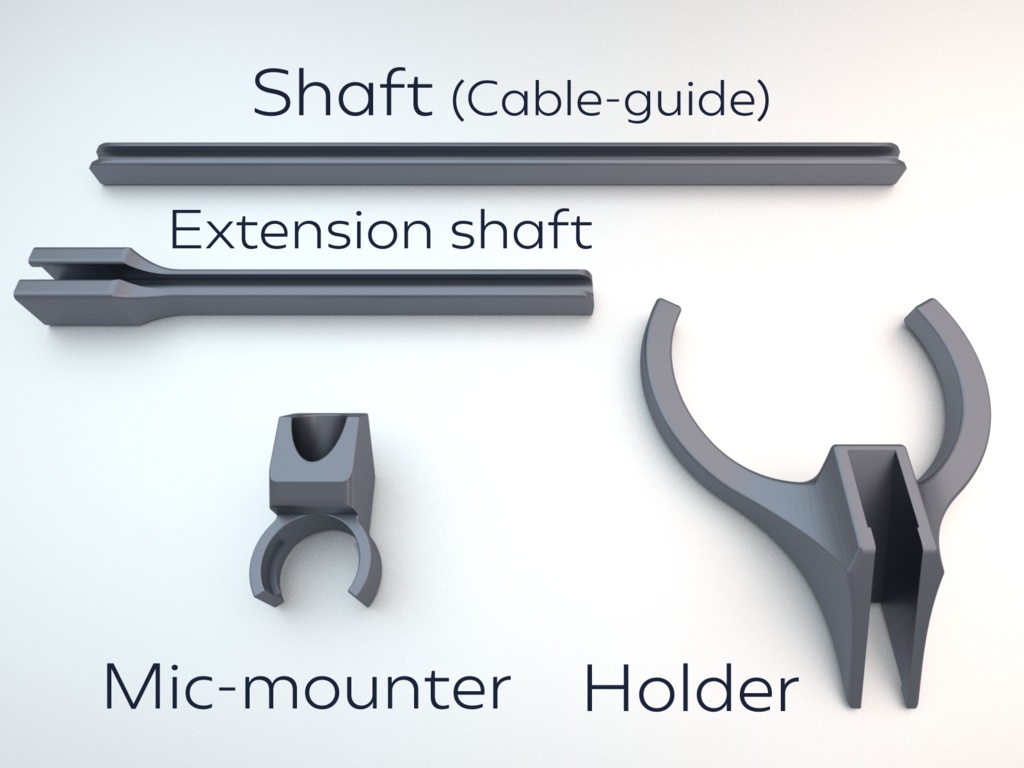 HTC-VIVE マイクストラップ