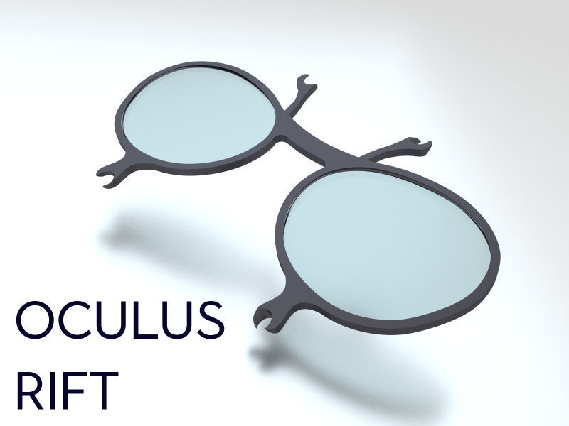 VR用メガネフレーム