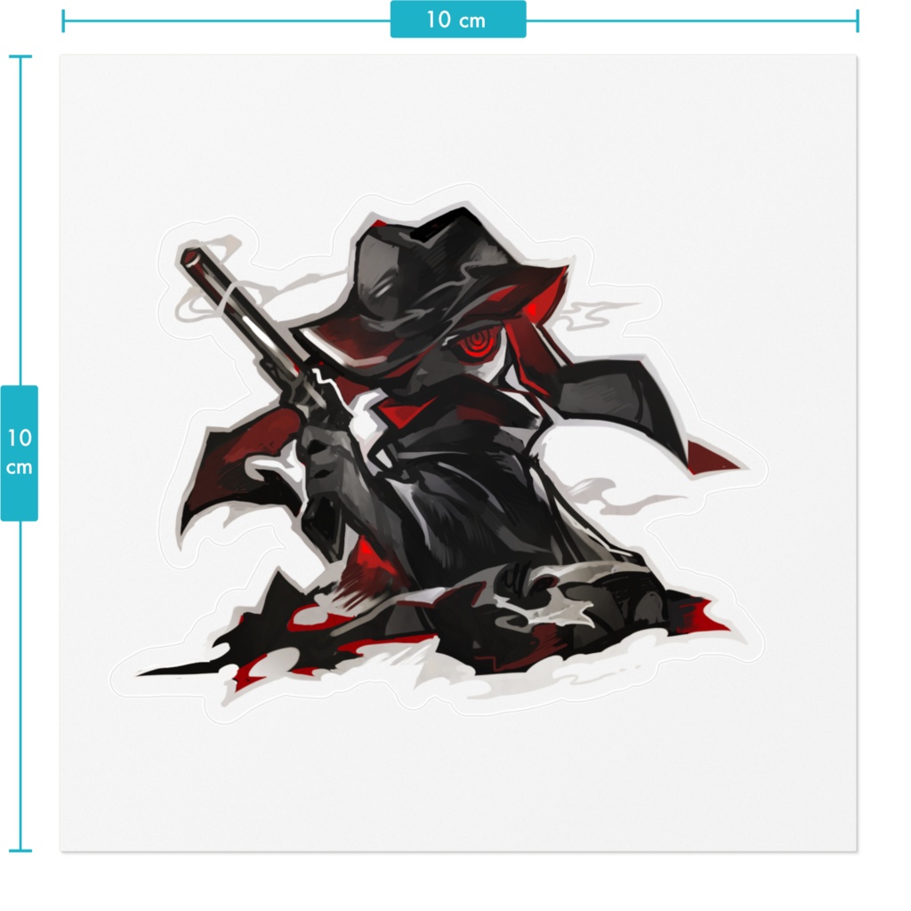 ハンティング過負荷フカステッカー2