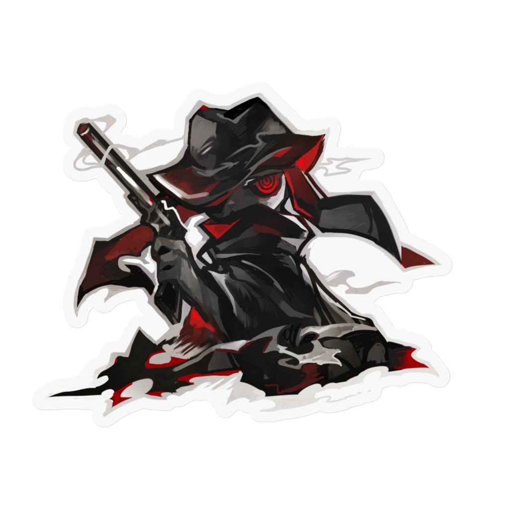 ハンティング過負荷フカステッカー2