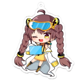 DMLアクリルキーホルダー