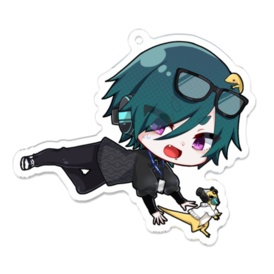 DMLアクリルキーホルダー