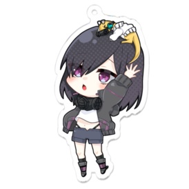 DMLアクリルキーホルダー