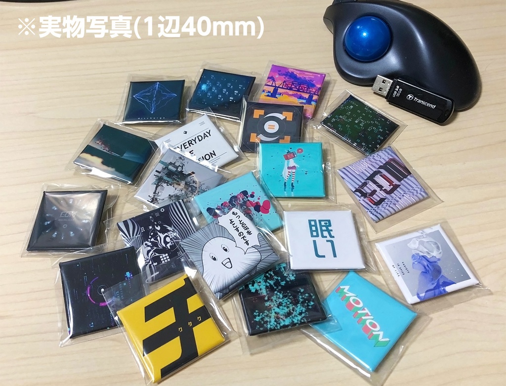 EOM缶バッジガチャ