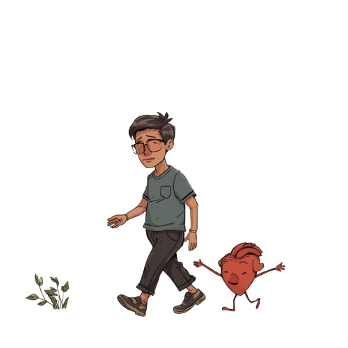 絵本アンティーク風クリップアート6点セット PNG(背景透過)