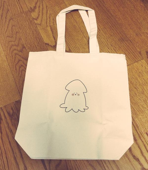 イカちゃんトートバッグ