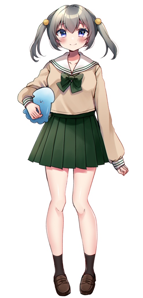 いかちゃんと人間のアクリルスタンド