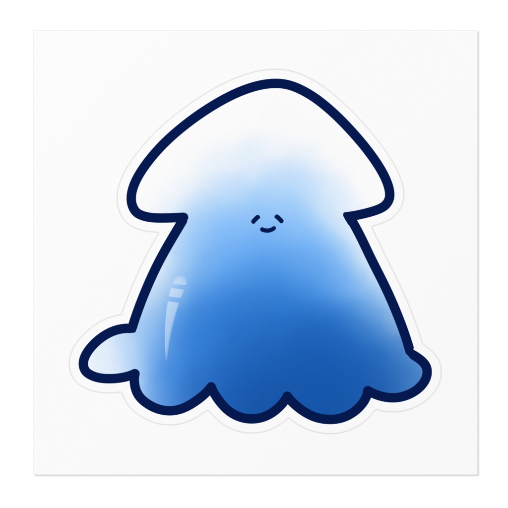 いかちゃんステッカー