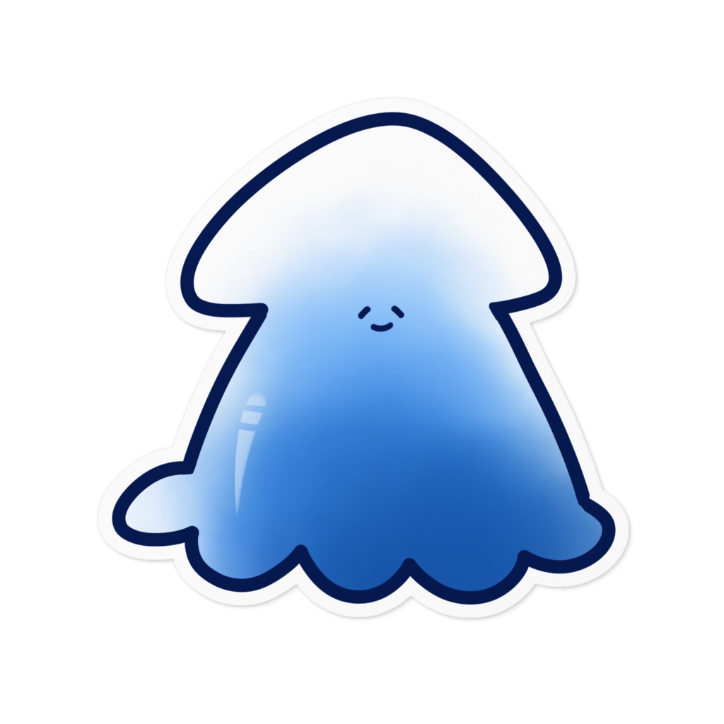 いかちゃんステッカー