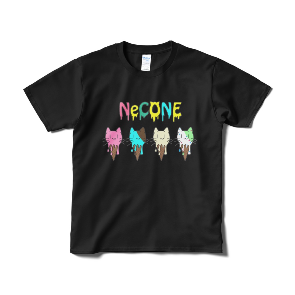 NeCONE カラーTシャツ