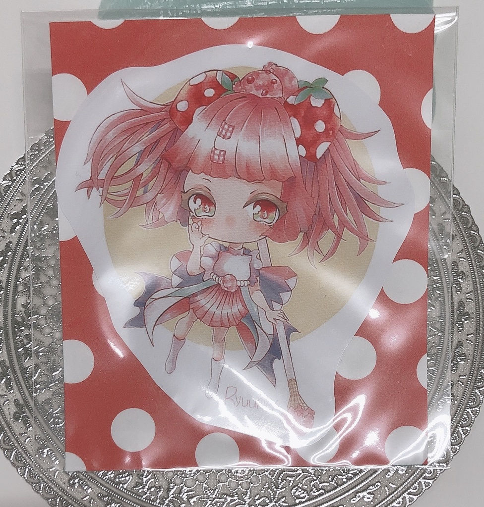 いちごアイス　シール