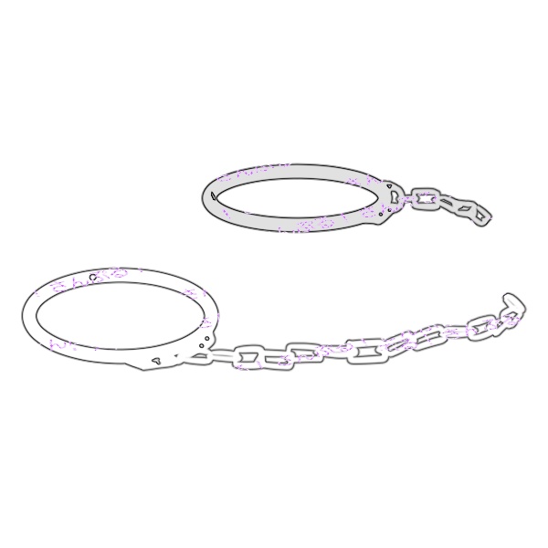 【無料】手錠フレーム素材