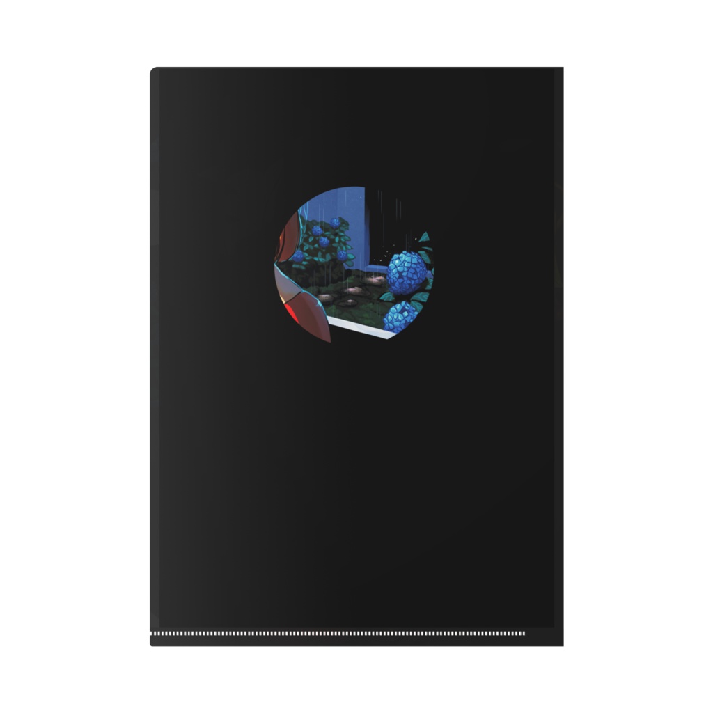 クリアファイル【雨のラピスラズリ】