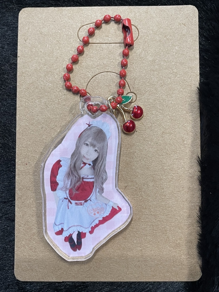 BCキーホルダー(❤️🍒)