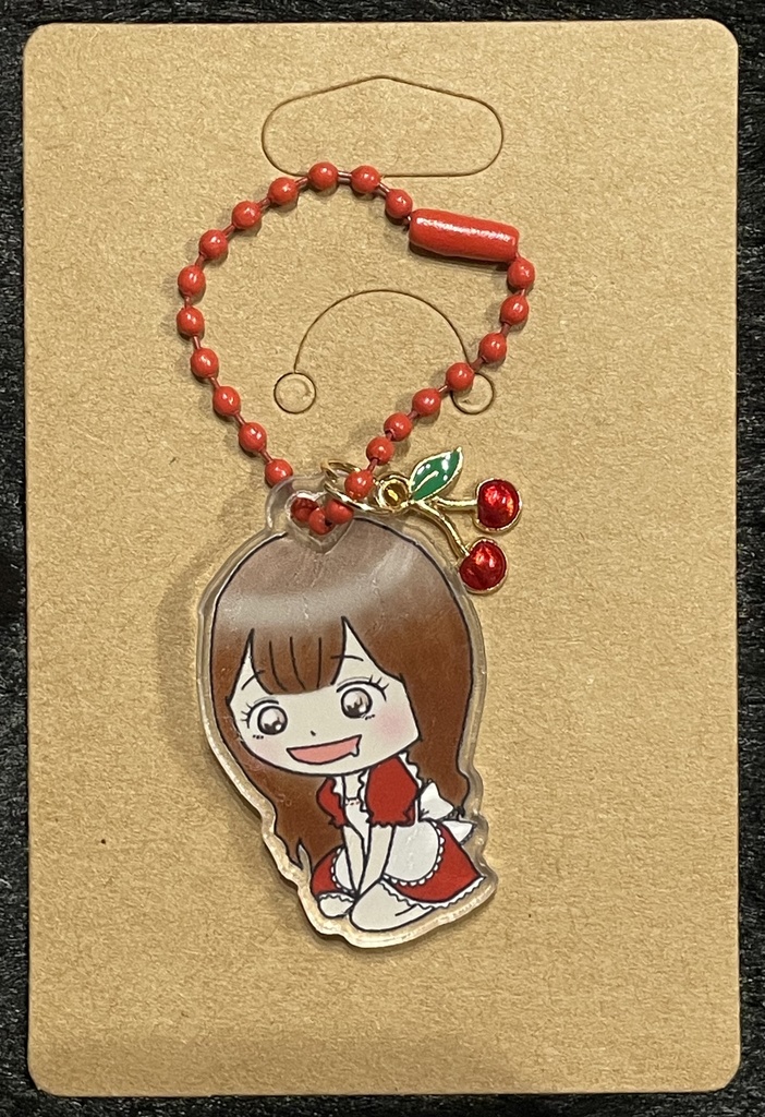 BCキーホルダー(❤️🍒)