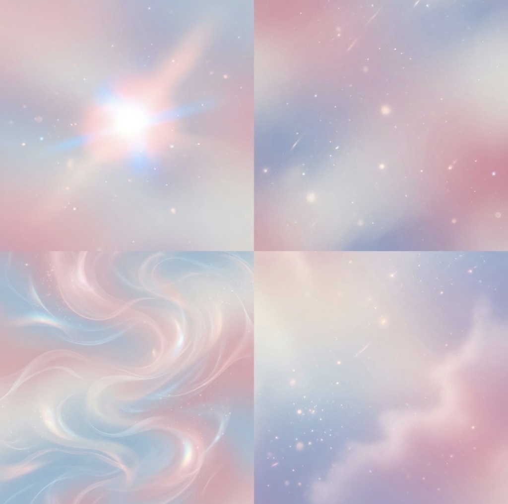 Dreamcore Light Background Pack Vol.1（映像素材 / 4本セット）