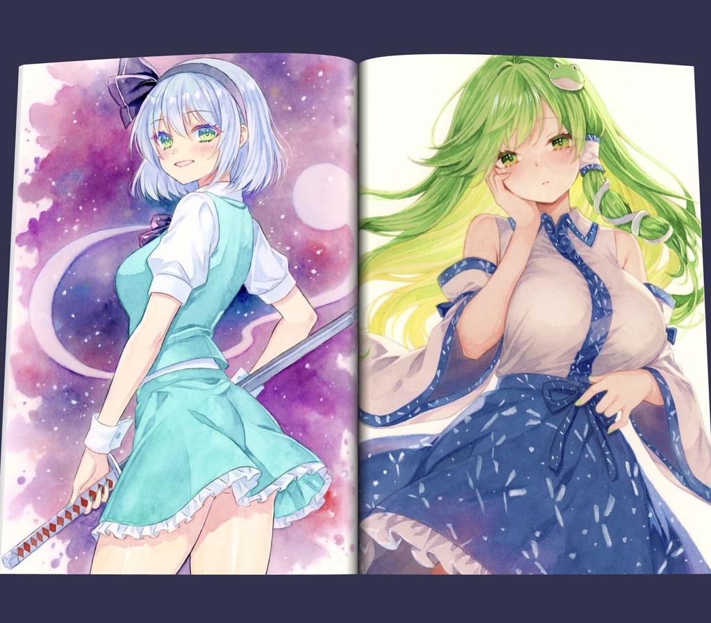 watercolor works ~アナログイラスト本~