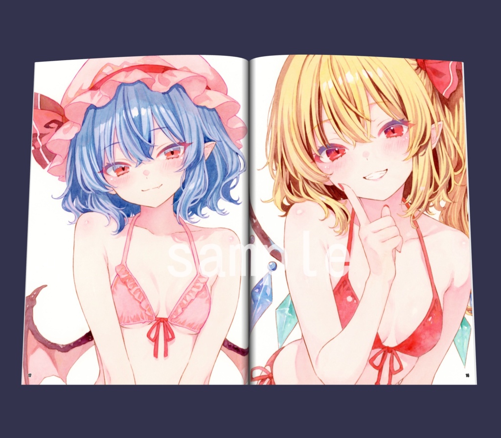 【新刊】Water color works 東方画集