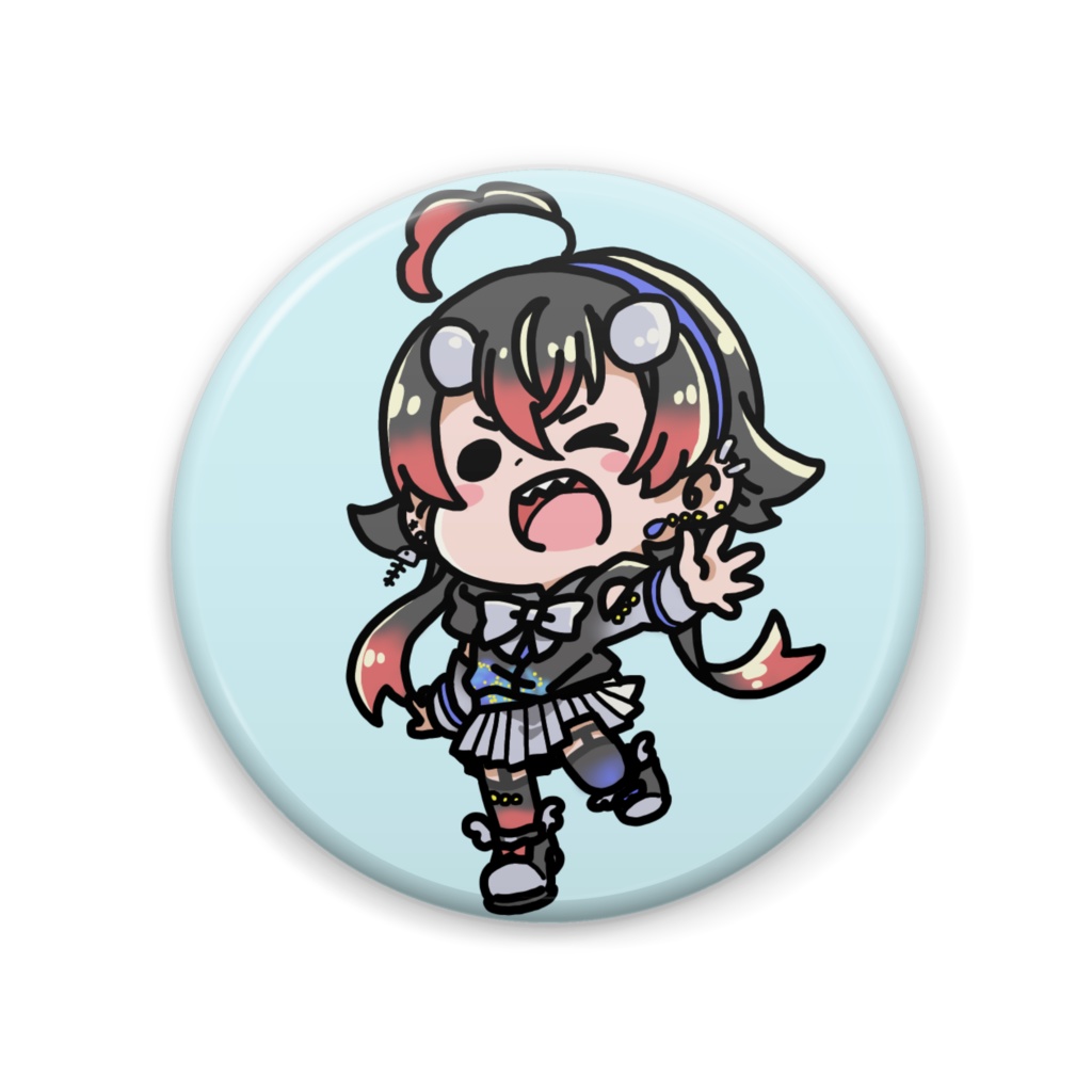 【茅ヶ崎おるか1周年記念グッズ】缶バッチ