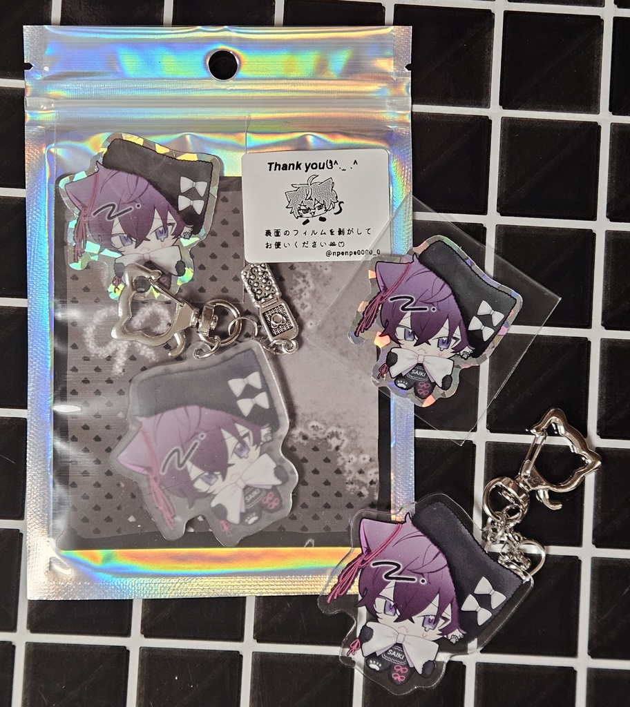 《非公式グッズ》アクキー&ステッカー《#にじそうさく11》