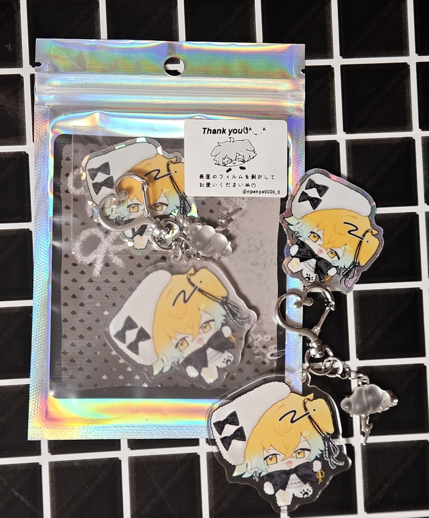 《非公式グッズ》アクキー&ステッカー《#にじそうさく11》