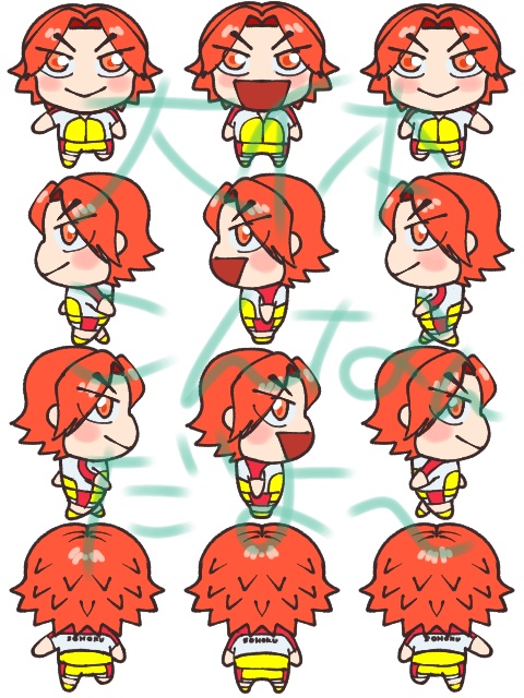 青鏑Webオンリー「4月6日は青鏑の日!↑」青八木&鏑木アバター